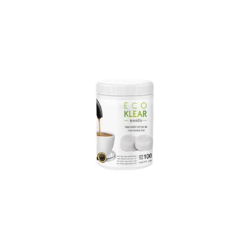 100 טבליות לניקוי מכונת קפה